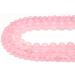 60pcs 6mm Natural Rose Quartz Gemstone Beads for Healing Energy | DIY Jewelry Making Beads for Bracelets & Necklaces - Buy Online on GoSupps.com