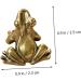 Alipis 1pc Figures Vivid Desktop Delicate Adornment Keychain Frog-designed Tabletop Vintage Pet Tea - Buy Online on GoSupps.com