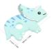 Buy Baby Silicone Bite Ring - Medium Size Sweet Animal Design | Safe Teething Toys for Infants - International Shipping Available - Buy Online on GoSupps.com