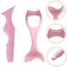 DRESSOOS Silicone Ladle Spoon 2pcs Eyeliner lashes kit eyelash brush separator girls lipstick Makeup Supply thermostat smoky - Buy Online on GoSupps.com