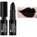 Long-Lasting Black Matte Lipstick - Waterproof High Pigment Non-Stick Cup | Dark Color Makeup - Buy Online on GoSupps.com