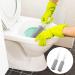 2 Pack Toilet Cleaner Pumice Stone with Long Handle - Hard Water Stain and Ring Remover - Ergonomic Handle - 2 Count - Buy Online on GoSupps.com