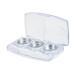 Didiseaon 6pcs Boxes Eye Shadow Box Eyeshadow Paint Pallet Blush Cosmetics Dispenser Sample Concealer Travel