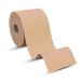 Original Cotton Elastic Kinesiology Therapeutic Athletic Tape, Latex Free Sports Tape for Muscles Joints 2 inch x 16 feet Roll Beige