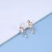 Vintage Pearl Star Earrings - Rhinestone & Crystal Drop Jewelry for Women - Buy Online on GoSupps.com