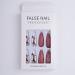 Xerling Glitter Charms False Nails - Stylish Stiletto & Ballerina Press-On Nail Art for Women & Girls (24 Pcs Pattern F - Buy Online on GoSupps.com