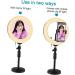 POPETPOP Set Live Filling Light Portable Ring Light Selfie Mirror Light Beauty Filling Clip on Selfie Light Led Camera Phone Selfie Light Led Fill Lamp Beauty Led Light Beauty Lamp Cosmetic - Buy Online on GoSupps.com
