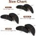 Dr. Foot Shoe Filler Inserts for Loose Shoes - Toe Cushion Inserts for Big Shoes | Small Size (Half Size Bigger) | Comfortable Fit for Sports High Heels & Boots - Black - Buy Online on GoSupps.com
