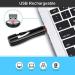 Painless 4 in 1 USB Rechargeable Waterproof Facial Hair Trimmer for Women - Eyebrow & Nose Hair Removal (Black) | International Shipping Available - Buy Online on GoSupps.com