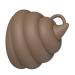 Toothpaste caps self-closing toothpaste caps toothpaste squeezers toothpaste cover for bathrooms child-friendly toothpaste dispenser brown