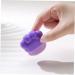Didiseaon Portable Foundation Brush Artificial Fiber Purple Plastic Brush for Blush Brush Foundation Brush - Buy Online on GoSupps.com