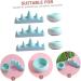 DOITOOL 2 Sets Nail Art Brush Cup Gel Nail Brush Nail Pens Wash Holder Shower Stool Make up Holder Nail Soaking Bowl Nail Brush Wash Holder Nail Brush Rest Plastic Washing Cups Paint Brush - Buy Online on GoSupps.com