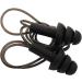 Silicone Corded Earplugs - 5 Pairs, Comfortable Sleeping, Sound Insulation, Hearing Protection, Anti-Noise, Snore Black - Buy Online on GoSupps.com