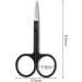 AttreX Craft Scissors Professional Eyebrow Scissor for Nails Eyebrow Nose Eyelash Cuticle Stainless Steel Scissors Curved Pedicure Makeup Tools Scissors - Buy Online on GoSupps.com