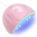 LED Nail Lamp Gel Nail Light For 54W Dryer With Timers Manicure Auto Sensor Professional Nail Art Tools Nail Dryer Light Lamp Pink B - Buy Online on GoSupps.com