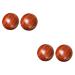 Lurrose 4 piece solid wood massage ball acupuncture point message Chinese health massage balls for health exercises baoding balls hand massage exercise foot sole roll the ball