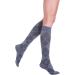Sigvaris Women s Microfiber Patterns 830 Closed Toe Calf-High Socks 20-30mmHg - Graphite Argyle - Medium Short | Shop Internationally - Buy Online on GoSupps.com