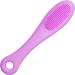 Grooming Brush for Cat Chin | Grooming Chin Scrubber Soft Chin Brush | Non-Slip Cleaning Brush Finger Multifunctional Pet Supplies for Cats Purple - Buy Online on GoSupps.com