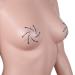 LUOEM Acrylic Nipple Covers Rhombus Shape Breast Face Jewels Gem Stones Bindi Stickers (White Black) - Buy Online on GoSupps.com