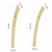 FDM 7 Piece Wooden Fashion Drawing Ruler Set for Tailors, Designers, and Pattern Makers - Curved and Straight Ruler Models - Textile Wooden Riga Ruler Miter Set with Wooden Box - Buy Online on GoSupps.com