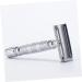 Beaupretty Manual Razor for Men - Silver Butterfly Open Safety Razor | Double-Edged Shaving Knife for a Smooth Face Shave - Buy Online on GoSupps.com