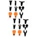 Minkissy 2 sentences 9 pieces massage head with fascia deep tissue massage attachments body massage head massage devices massage accessories fittings board deliveries 9-part suit fitness
