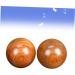 Buy Homsfou 2-St Balls Massage Ball - Natural Texture Deep Foot Massager & Training Ball - Ideal for Fitness & Gym Bamboo Scroll Wheel - Buy Online on GoSupps.com
