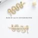 Jakawin Rhinestone Snake Hair Clip Pins - Crystal Barrette for Women and Girls HCl041 - Buy Online on GoSupps.com