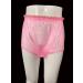 Haian Transparent Pink ABDL Pull-On Locking Plastic Pants - Size L - Buy Online on GoSupps.com