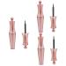 minkissy 6Pcs Liquid Eyeliner Magnetic False Eyelashes False Eyelashes Magnetic Black Eyeliner e Only 3D e Eyelid Glue Titanium Oxide