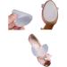 Ewanda Store 5 Pairs Anti Slip Shoe Pads - Clear Rhombus Shape, Non Skid Grip Rubber Adhesive Sole Protector for Nonslip Cushion Stickers - Buy Online on GoSupps.com