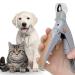 WisePatch Dog Nail Clipper with Bright LED Light, LED pet Nail Clippers with Safety Guard and Nail File for Bloodline, Sharp Blade Nail Trimmers Grooming Tool for Dog and Cat