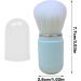 Retractable Cosmetic Brush - Travel Face Brush Retractable Blush Brush | Portable Makeup Tools Powder Foundation Applicator Compact Face Brush with for Foundation Blush Bronzer Powder blue - Buy Online on GoSupps.com