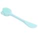 Face Brush Brosse Pourge Manuelle Foodade Silicone Pp Handheld Silicone Face Brush Diy Mixing Stick Makeupsing Brush(Green Double Head Shape (All green double-ended knife type)