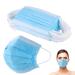 AURA Monaco 3-layer face mask 10 pieces mouth & nose cover with nose clip hygienic face mask