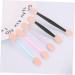 BELLIFFY 100 Pcs Eyeshadow Professional Makeup Brushes Travel Makeup Application Brushes Makeup Tools Size 2 Black - Buy Online on GoSupps.com