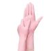 KKRAUS 30 Pairs Nitrile Gloves Watertight Cleaning Gloves Kitchen Dishwashing Gloves for Gardening Washing Up Gloves Latex Free Household Gloves (Color : Pink Size : Small) Small Pink
