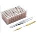 Complete magnetic therapy set: 600 magnetic stickers + acupressure pen + tweezers