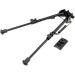 Sniper BP08 Compact Precision Bipod - Black | Spring Loaded Legs - Buy Online on GoSupps.com