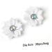 Alipis 3pcs 1 20pcs Satin Headband Ornament Headband Headbands Cloth Bloom Accessories Clothing Receptacle Whitex3pcs Size 1x3pcs - Buy Online on GoSupps.com