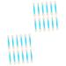 Baluue 48 Pcs Eye Shadow Applicator Makeup Applicator Eyeshadow Blending Brush Eyeshadow Brush Colorful 7cmx2pcs Colorfulx2pcs