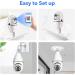 1080P Light Bulb Security Camera with PTZ, Night Vision & Motion Detection | Alexa & Google Assistant Compatible | 2.4G&5G WiFi | 1Pack with 64GB SD Card - Buy Online on GoSupps.com