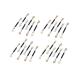 WOONEKY 30pcs Brush Eyeshadow Sponge Tipped Oval Makeup Tool Eye Shadow Applicator Makeup Eyeshadow Brush