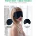 3 Pack Silk Sleep Mask Set - Adjustable Strap, 100% Pure Silk Eye Mask for Sleeping - Blocks Light, Reduces Puffy Eyes - BeeVines Gifts - Buy Online on GoSupps.com