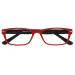 I NEED YOU reading glasses Feeling +2.50 diopters red-black