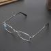 Portable Blue Light Blocking Reading Glasses for Presbyopia - Compact Folding Silver Frames with Case | Shop Internationally - Buy Online on GoSupps.com