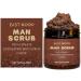 Body Mens Exfoliating Body Scrub Ultimate Skin Cleansing Wash in Jar with Top Lid for All Skin Types You Blast Coffee One Size One Size Coffee - Buy Online on GoSupps.com