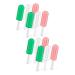 FOMIYES 12 Pcs Popsicle Silicone Chew Jaw Silicone Chewies Device Braces Chewies Invisible Oral Care mediumx2pcs As Shownx2pcs