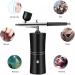 qazaa Airbrush Kit with Compressor Rechargeable Cordless Non-Clogging High-Pressure AirBrush Set for Nail Art Makeup Painting Easy to Use - Buy Online on GoSupps.com