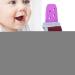 Baby Teether Chew Toy - Safe Silicone Thumb Sleeve for Infants - Soothing Pink Teething Gift - Buy Online on GoSupps.com